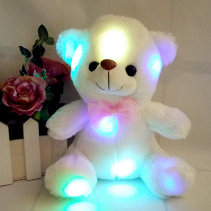 22CM Colorful Glowing Luminous Plush Baby Stuffed ..
